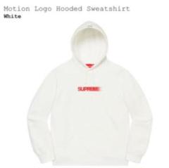 supreme motion logo hooded sweatshirt L