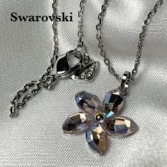 Swarovski スワロフスキー ネックレス フラワーモチーフ お花