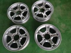 Weds KEELER ジムニー 16インチアルミホイール 中古 Yahoo!オークション - ジムニー用 Weds ウェッズ KEELER
