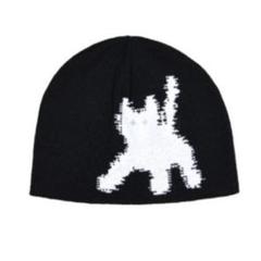 aeae EARFLAP BEANIE チャコール ビーニー ドット aeae ドット ビーニー チャコールグレー MUSINSA coyseio - メルカリ