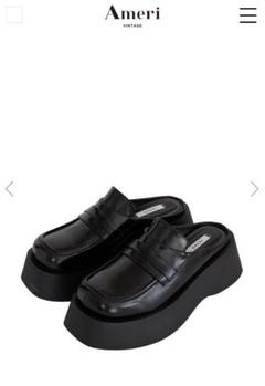 靴 Ameri vintage SABO LIKE PLATFORM LOAFER SABO LIKE PLATFORM LOAFER