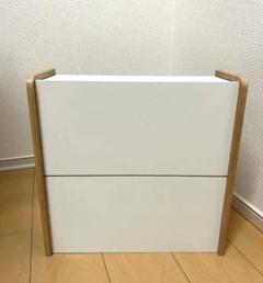 ルーター収納ボックス(幅40cm ホワイト)