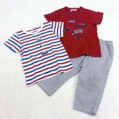 ファミリア Tシャツ チェック パンツ スボン 2着セット Familiar Check Style ｜ファミリアファミリア芦屋モンテメール