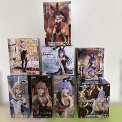 デスクトップキュート等バニーガールフィギュア8体セットのサムネイル