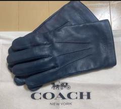 COACHコーチ手袋　本革　レザーブラック 2025年最新】COACH 素材：本革 メンズ 手袋の人気アイテム