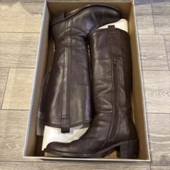 VELETTO ダークブラウン ロングブーツ