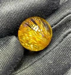 ⭐︎【天然】タイチンクオーツ 丸玉 14mm ⭐︎【天然】タイチンクオーツ 丸玉 11.6mm 2.3g