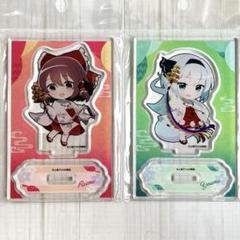 2点】東方Project ラッキー缶バッジくじ 博麗霊夢BIGアクリル