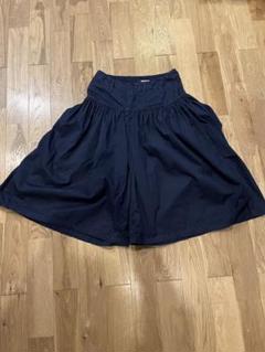 KAPITAL キャピタル　ガウチョパンツ　ワイドパンツ　キュロット　ツイード Kapital（キャピタル）ガウチョパンツ size1 ネイビー - メルカリ