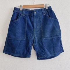 レアオブザループ　ハーフパンツ　コーデュロイネイビー　M 仙台　ショートパンツ