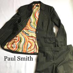 美品 Paul Smith ポールスミス パンツスーツ 上下セット 大きいサイズ