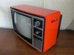 三菱DIATRON ブラウン管テレビ オレンジ色 - メルカリ
