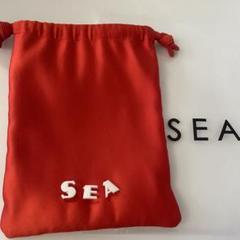 seaJapan サテン巾着 SEA SATIN 