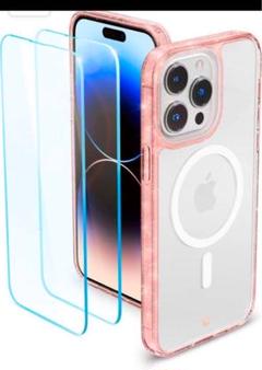 iPhone14Pro 6.1インチ クリア ストラップホール付 Qi充電