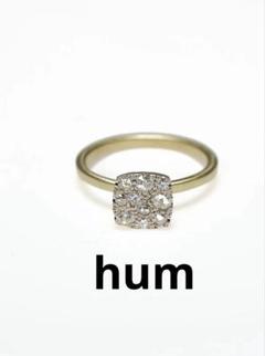 hum ハム ROSECUT DIAMOND PAVE RING [rc-R99S] リング ローズ