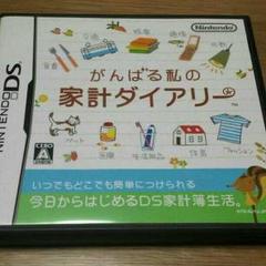 ニンテンドーDS　がんばる私の家計ダイアリー
