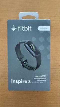 新品・未開封 Fitbit Inspire 3 ブラック 本体