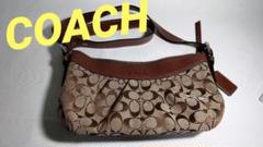 Coach ショルダーバッグ ベージュ/ブラウン キャンバス