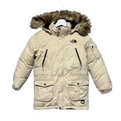 THE NORTH FACE キッズ ダウンジャケット マクマード ベージュ