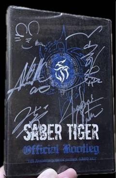 SABER TIGER DVD￼(サイン入り￼) - メルカリ