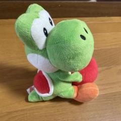スーパーマリオ ヨッシー ぬいぐるみ 約20cm 赤いリンゴ付き