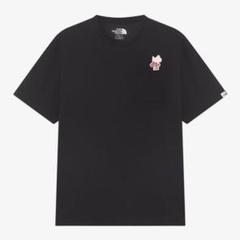 The North Face ブラック Tシャツ ルーズフィットホワイトレーベル