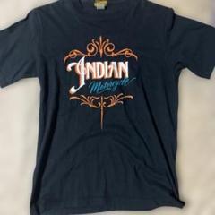 インデアンモーターサイクル Tシャツ　人気黒色 サイズM