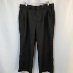 B-582 タウンクラフト ツータックパンツ スラックス W35 ロケットタロン