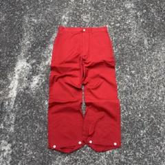 FOTUS フェトウス ナイロンパンツ FOTUS（フェトウス） 宇宙服風 中綿入り光沢ナイロンパンツ
