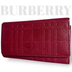 【美品】4連 BURBERRY バーバリー キーケース ワインレッド レザー 楽天市場】BURBERRY(バーバリー) 4連キーケース 赤 レッド