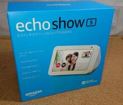 中古品　Echo Show 5　第1世代　スマートディスプレイ　ホワイトのサムネイル