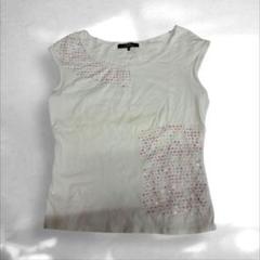 s-285 MaxMara Weekend Line ノースリーブ Tシャツ M