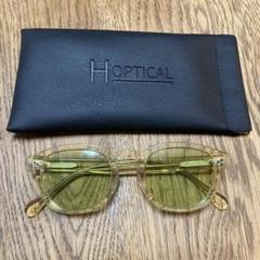 Hoptical H02 シャンパン×ライトグリーンレンズ 試着のみ】Hoptical H02 シャンパン×ライトグリーンレンズ