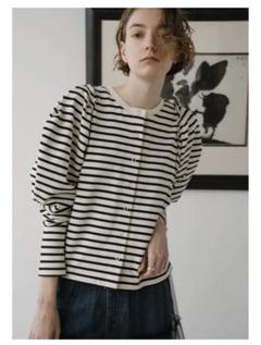 トップス Willfuly frill volume sleeve border tops Willfuly frill volume sleeve border tops - メルカリ