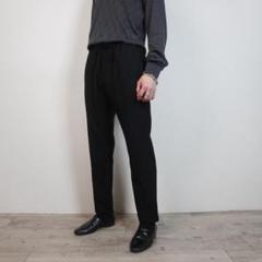 Calvin Klein スラックスジョガーパンツ 無地 ブラック/XW172