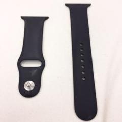 アップルウォッチ スポーツバンド 黒 Apple Watch 42/44mm 用