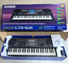 【驚きの値段】 CTK-631 CASIO 電子キーボード メルカリ - 箱付き 鍵盤楽器