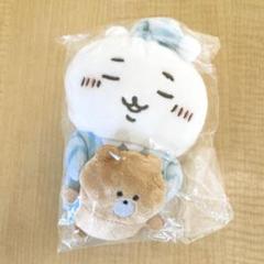 ちいかわ デスクトップから見守るひっかけぬいぐるみ（ねむいよ