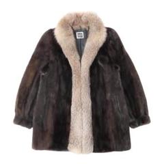 SAGA MINK JINDO サガミンク ジンドー ロングファーコート SAGA MINK サガミンク ファーコート 銀タグ 11号