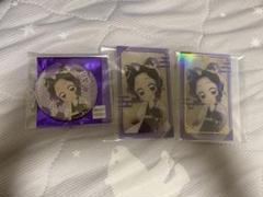 鬼滅の刃 ナンジャタウン 胡蝶しのぶ　クリアカード&缶バッジ
