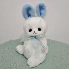 バラ売り可　ウサギのぬいぐるみ&チャームセットyuzuchocoユヅチヨ様作家様 バラ売り可 ウサギのぬいぐるみ&チャームセットyuzuchoco