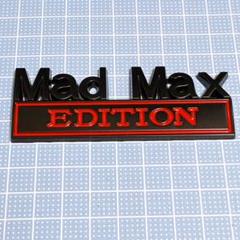 3Dエンブレム Mad Max EDITION ブラック×レッドのサムネイル
