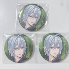 ツイステ ポップアップ ツイステ展 ブレイジングジュエル シルバー 缶バッジ
