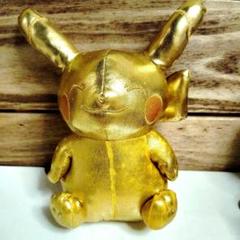 ビリケン ピカチュウ ぬいぐるみ ゴールド ビリケン ピカチュウ ぬいぐるみ ゴールド - メルカリ