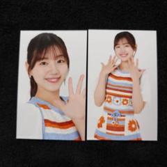佐々木美玲 9th制服 ひな誕祭 オープニング 花柄コーデ 生写真