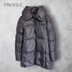 【PROFILE プロフィール】　ダウンジャケット　コート　フェザー　上品