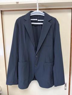 【美品】メンズジャケット　ネイビー　テーラードジャケット