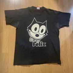 スペシャル90s神フェードFELIX THE CATキッスTシャツUSA製L 90年代 90s アメリカ製 キッス ブラック 黒 │ヴィテージ古着屋