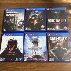 PS4ゲームソフト・6本まとめ売りセット