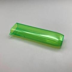 1アイコス イルマワン iluma one ケース カバー クリア 黄緑 蛍光